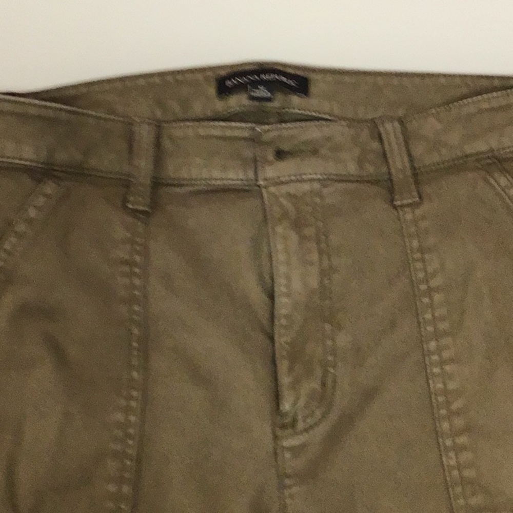banana republic size 12 army green cargo pants